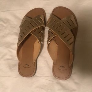 Gap gold sandals